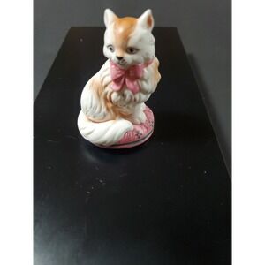 The Franklin Mint Staffordshire‎ Cat Figurine 1986 Display Curio Cat Collection
